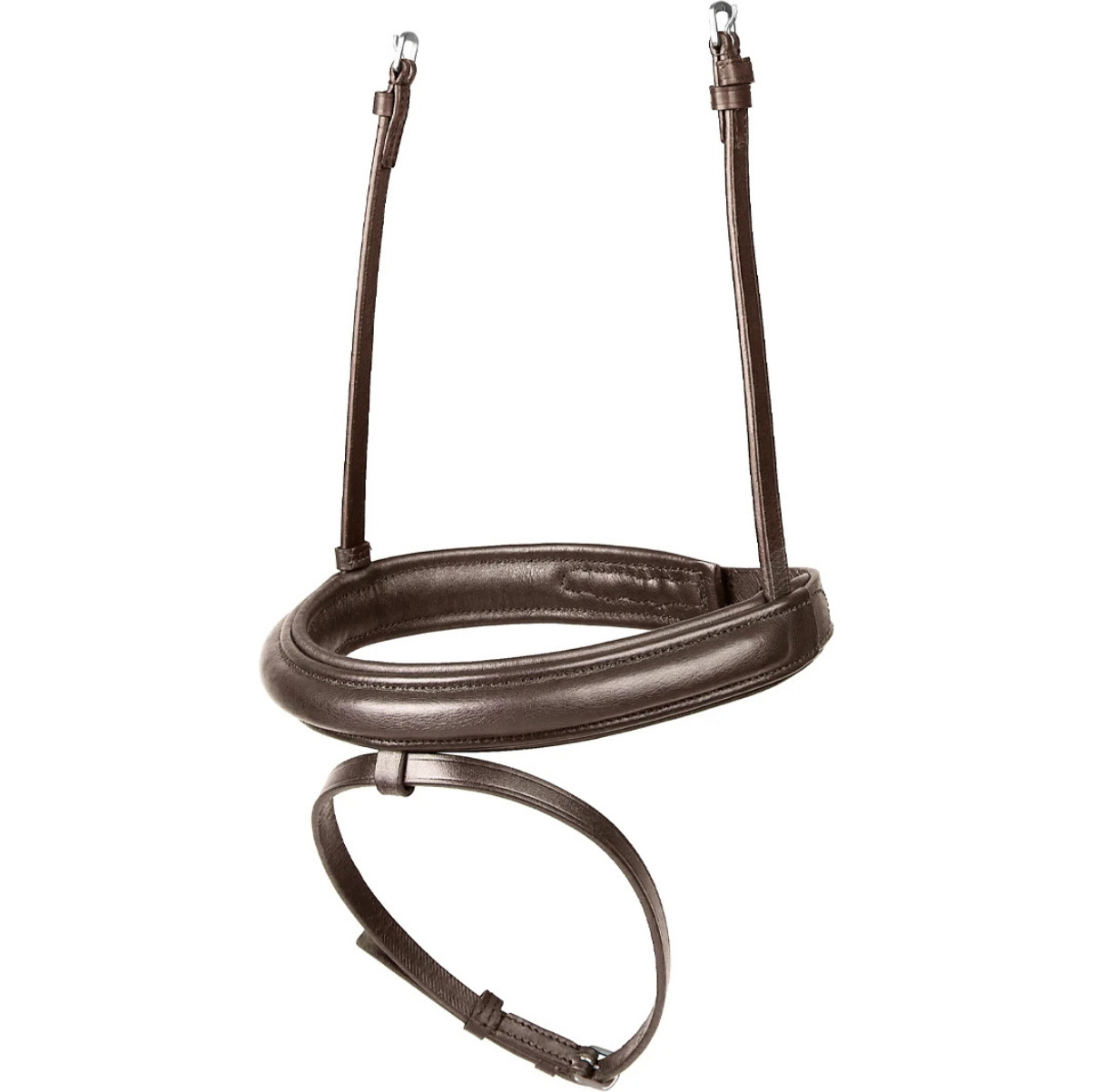 2026 Dublin Padded Mono Crown Flash Noseband 1031523 - Brown